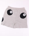 Gray Dressed in Lala Knit Bike Shorts, XL