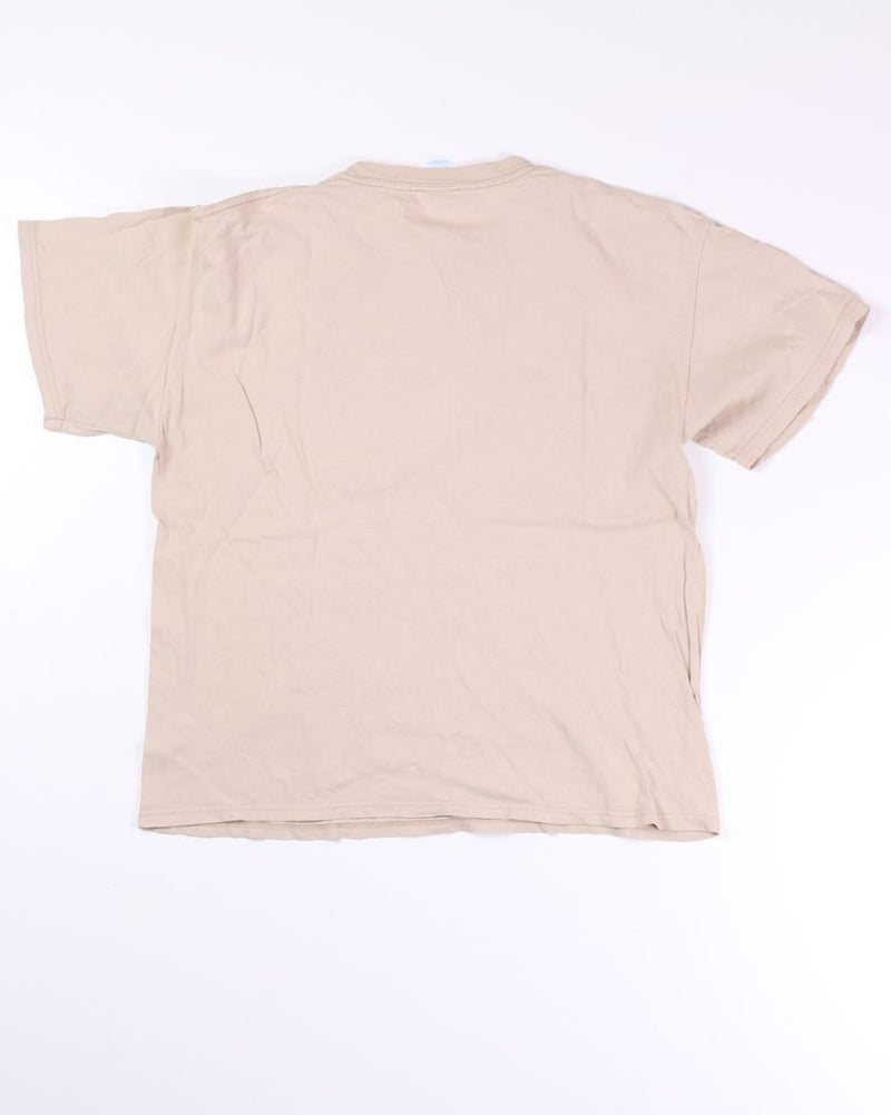 Tan M&O T-shirt, L