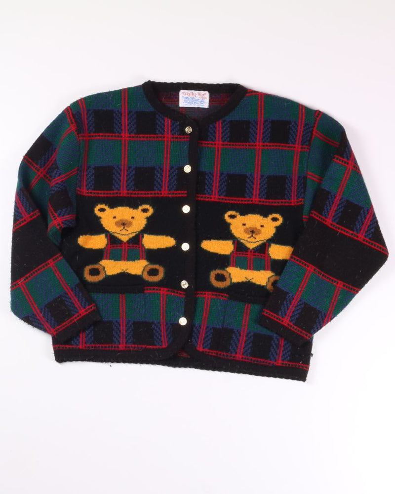 Tartan Tally-Ho Sweater, M