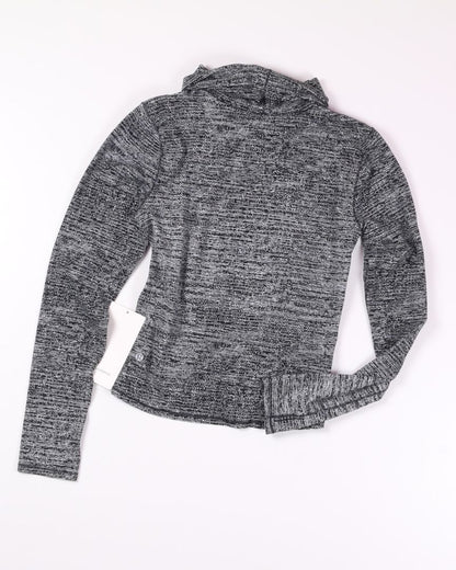 Black/White Lululemon Long Sleeve, 10