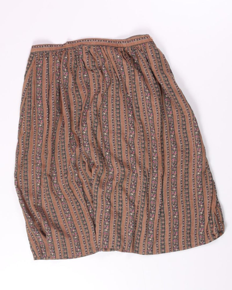 Brown Clichy Skirt, 14