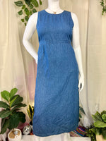 Blue Cherokee Denim Dress, L