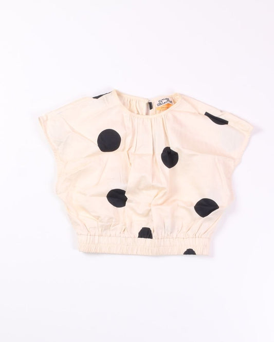 Cream Future Collective Blouse, XXS