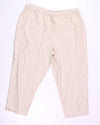 Beige Maggie Barnes Drawstring Pants, 24