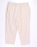 Beige Maggie Barnes Drawstring Pants, 24