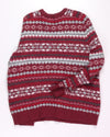 Red Land's End Sweater, XL