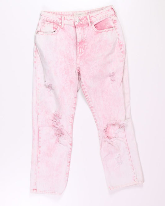 Pink Pacsun Mom Jeans, 26