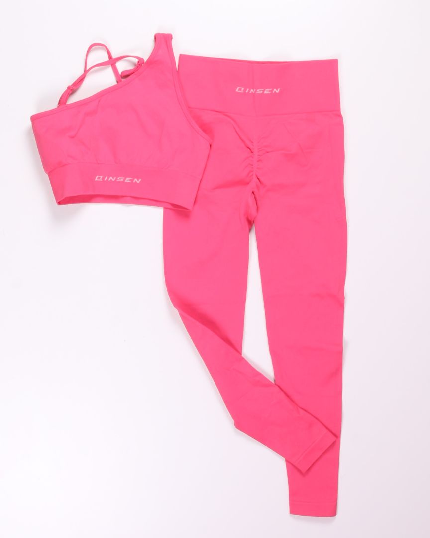 Pink Qinsen Athletic Set, S/M