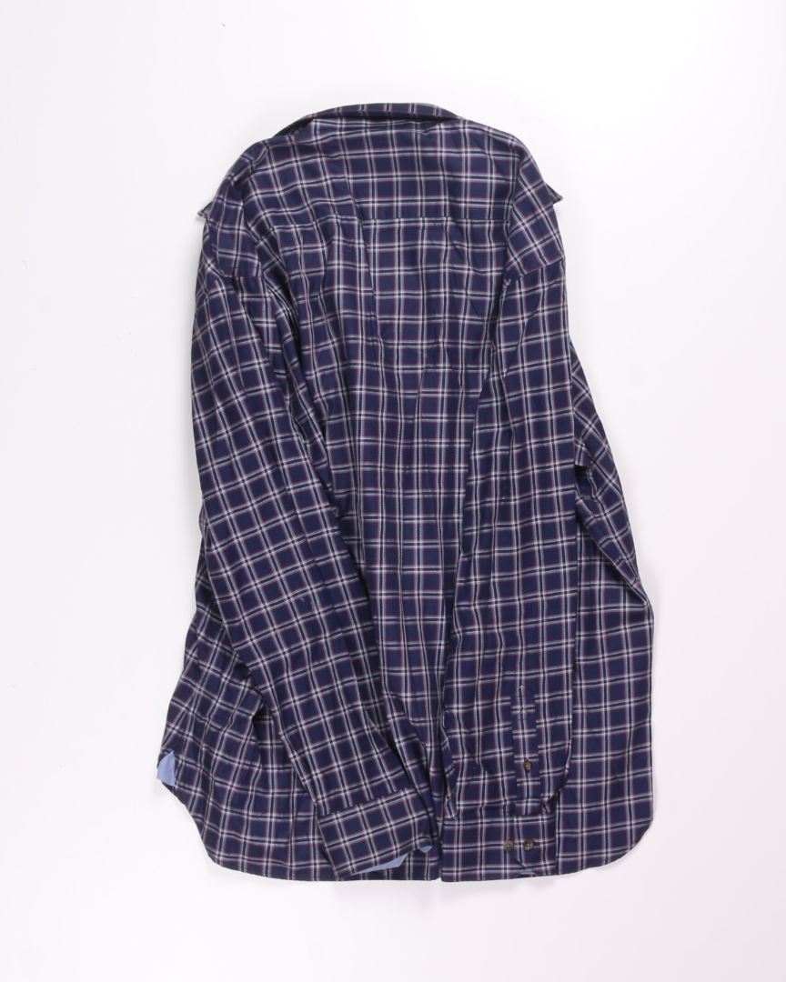 Blue Johnston & Murphy Button Down, XL