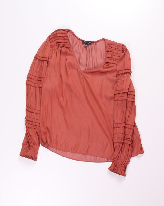 Red Current Air Blouse, S