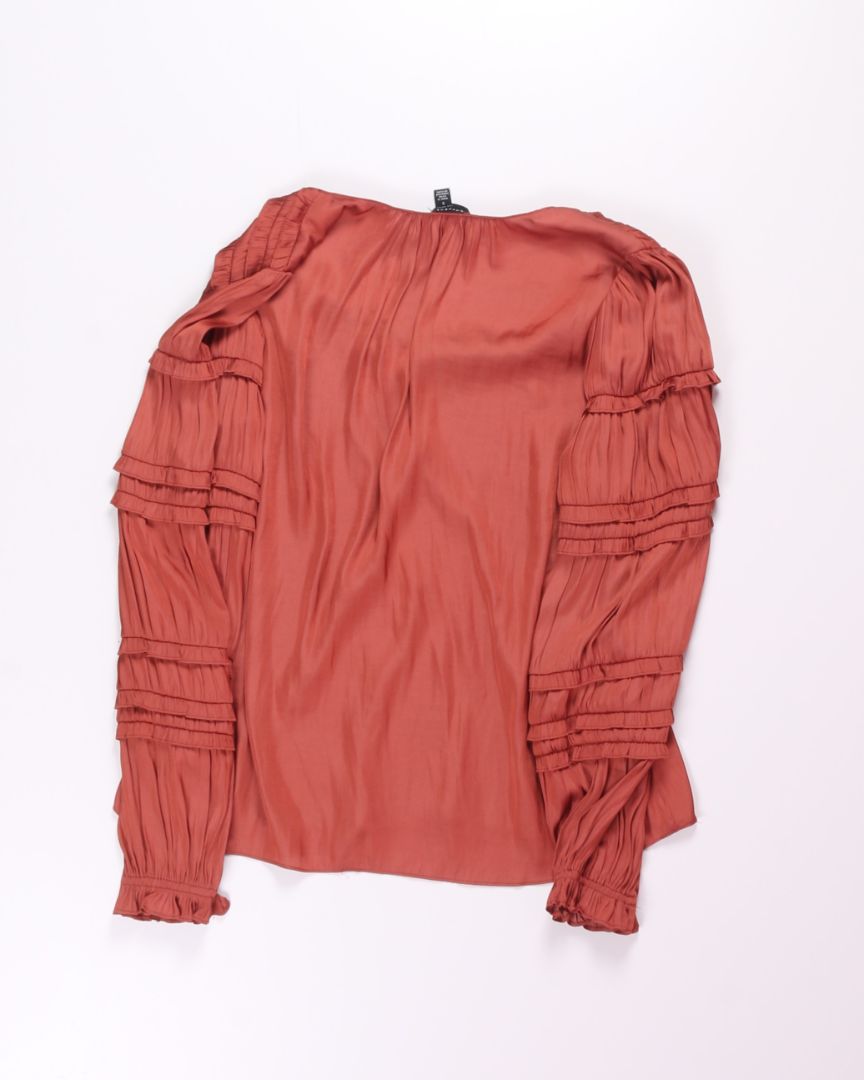 Red Current Air Blouse, S