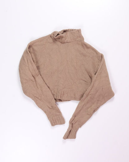 Tan wilfred free Turtleneck Sweater, S