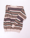 Multi Patterned John Henry Crewneck Sweater, M