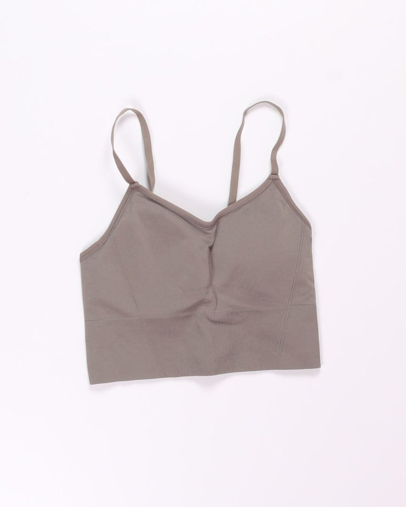 Gray All in Motion Sports Bra, L