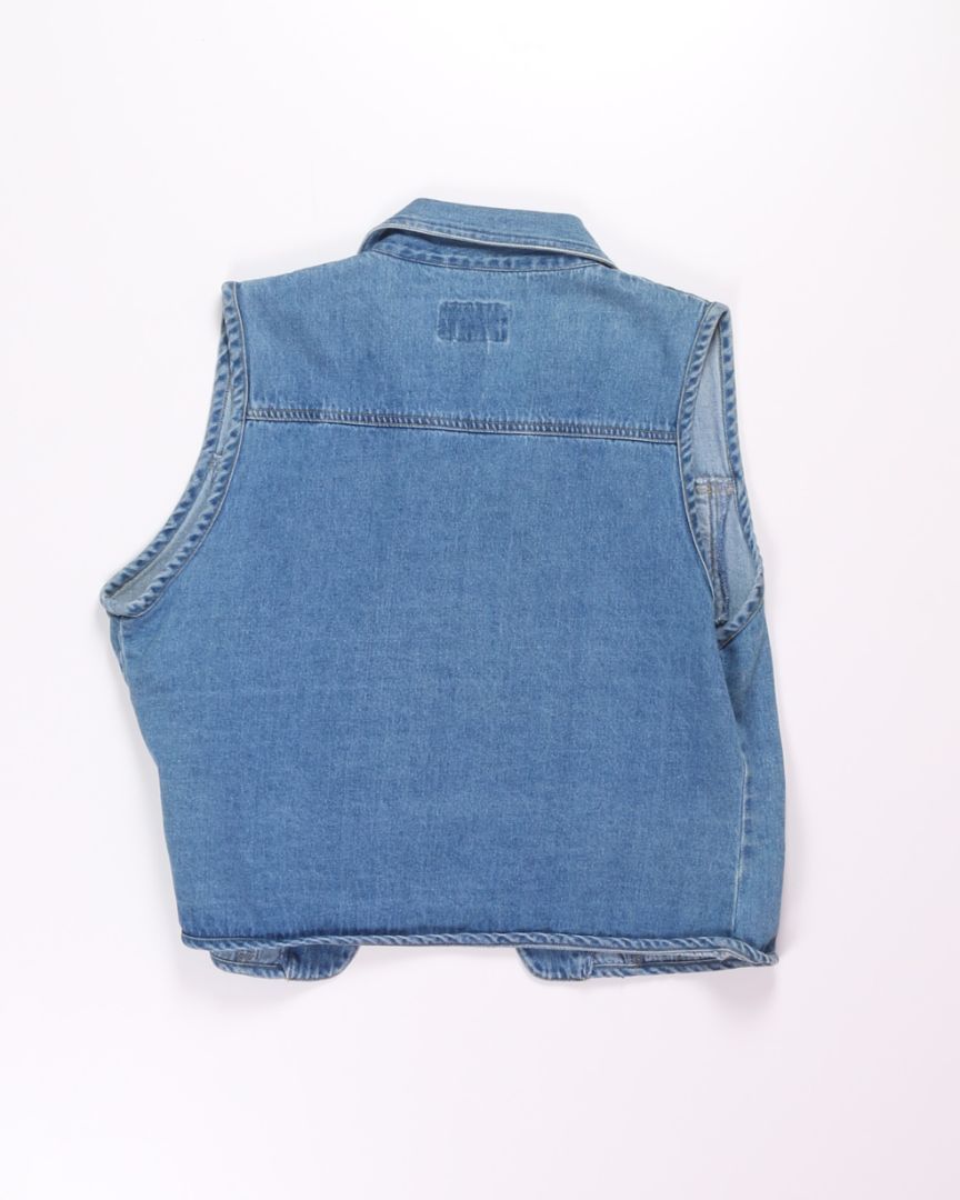 Denim HIghway Denim Vest, L