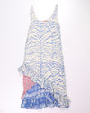 White Zebra Pepin by Anthropologie Tiered Dress