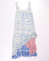 White Zebra Pepin by Anthropologie Tiered Dress