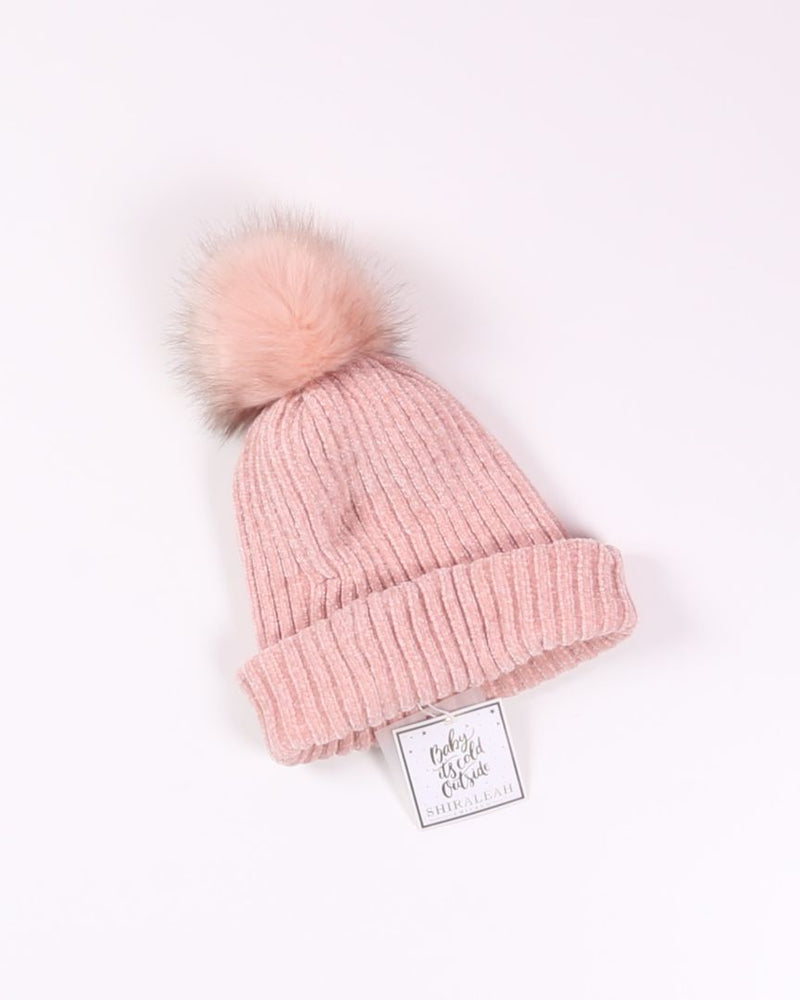 Pink Shiraleah Beanie