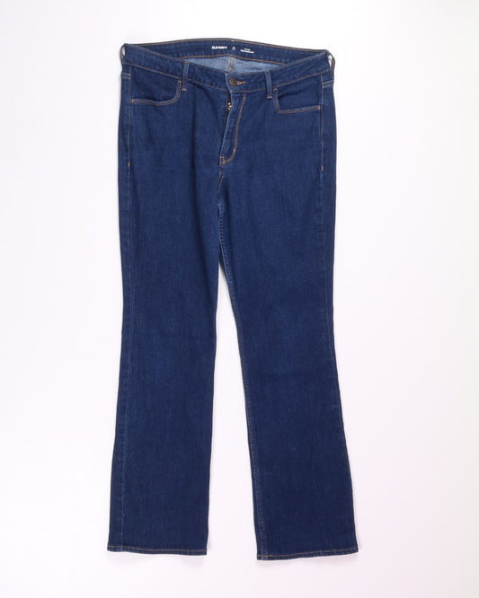 Darkwash Old Navy Bootcut Jeans, 12S