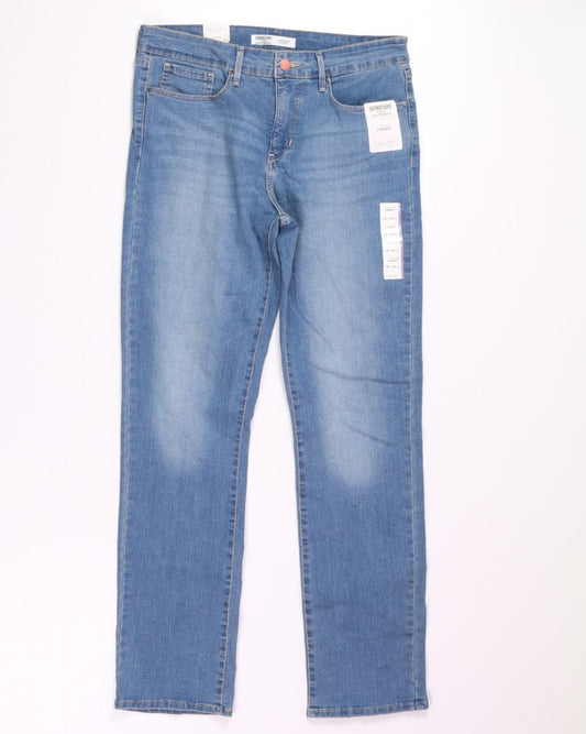 Signature by Levi Straight Leg Jeans, 10