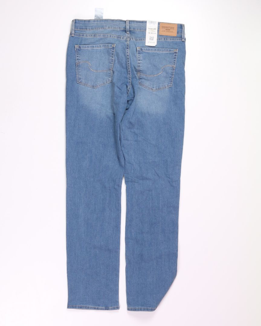 Signature by Levi Straight Leg Jeans, 10