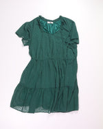 Green Ne Mi Dor Tiered Dress, 16