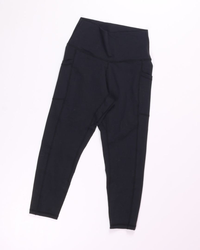 Black colorfulkoala Capri Leggings, S