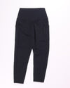 Black colorfulkoala Capri Leggings, S