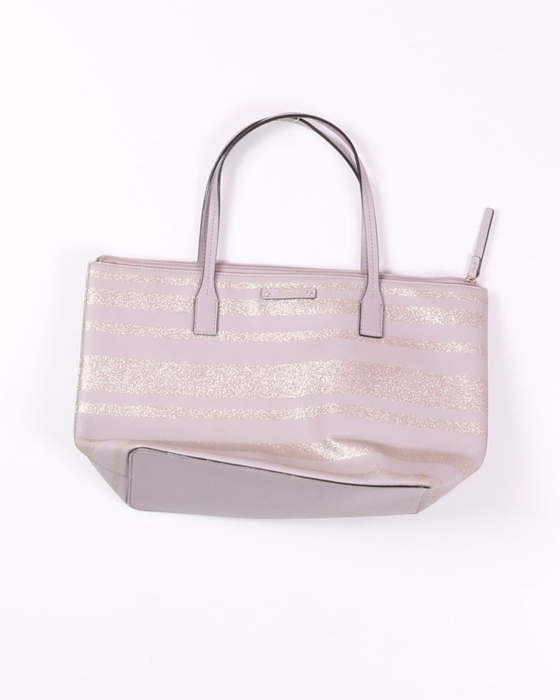 Purple/Silver Kate Spade Handbag