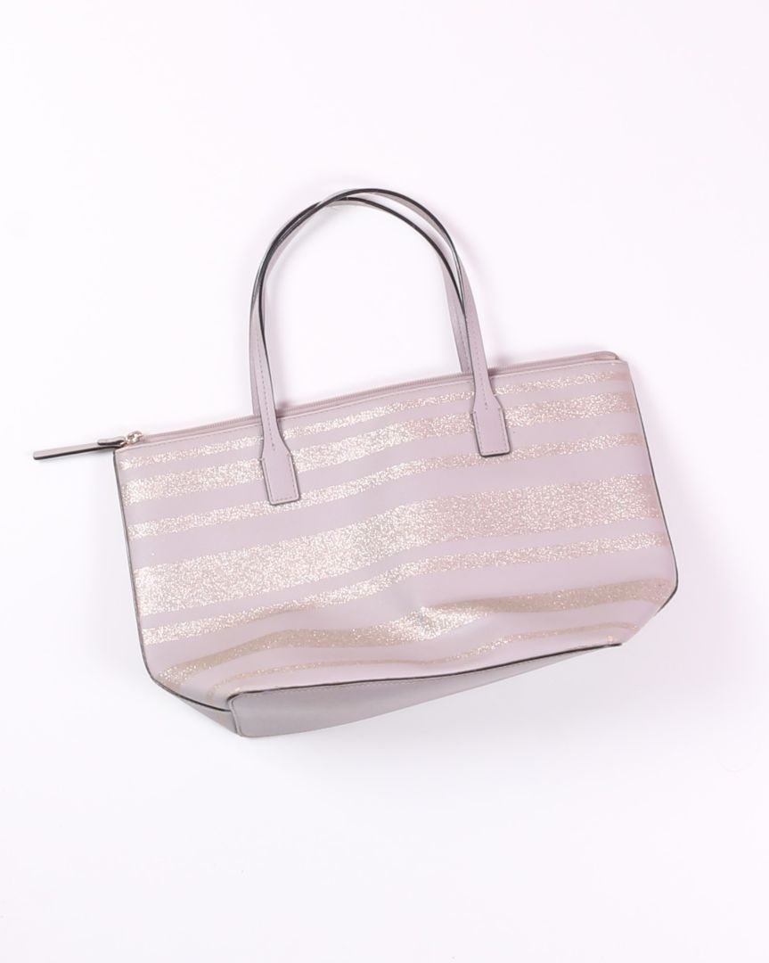 Purple/Silver Kate Spade Handbag