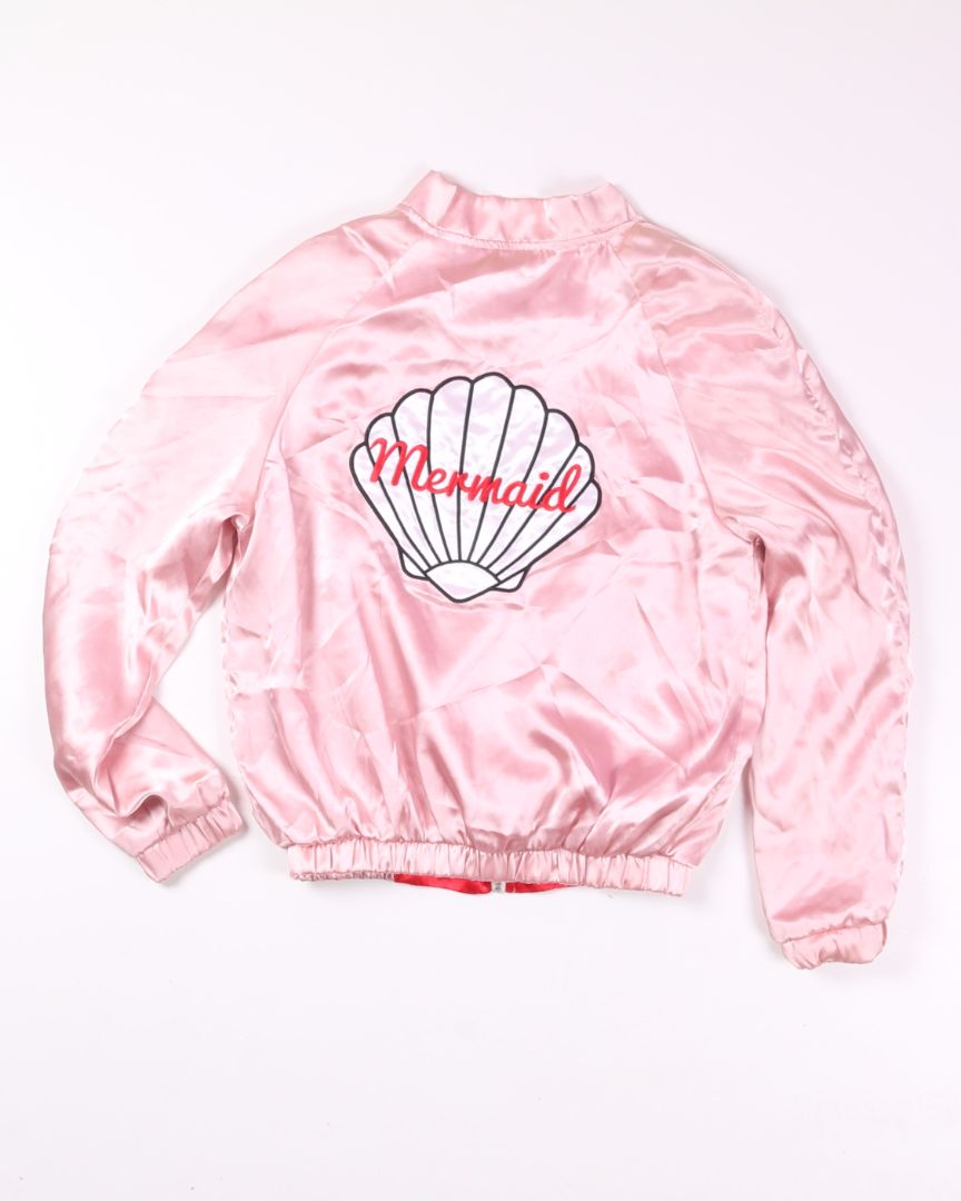 Pink Valfre Bomber Jacket, M