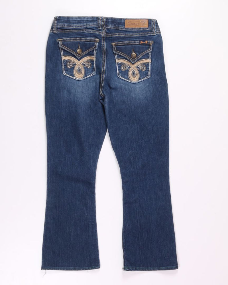 Darkwash seven7 Bootcut Jeans, 6