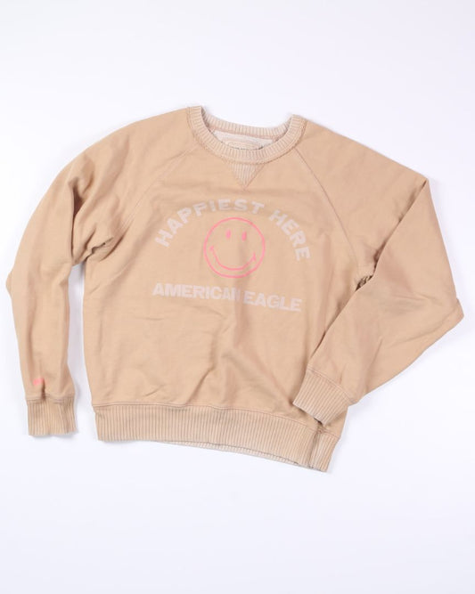 Mustard American Eagle Crewneck, S