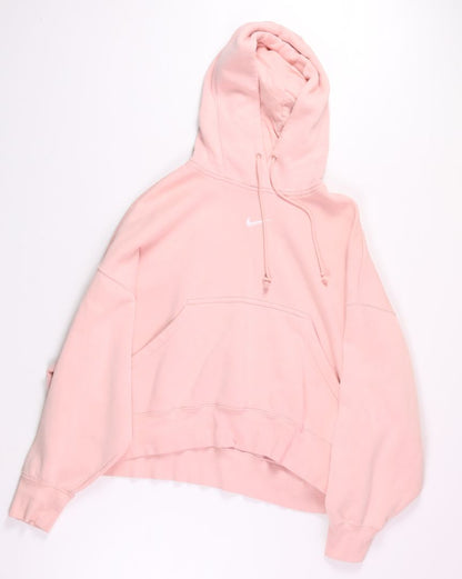 Pink Nike Cropped Hoodie, M