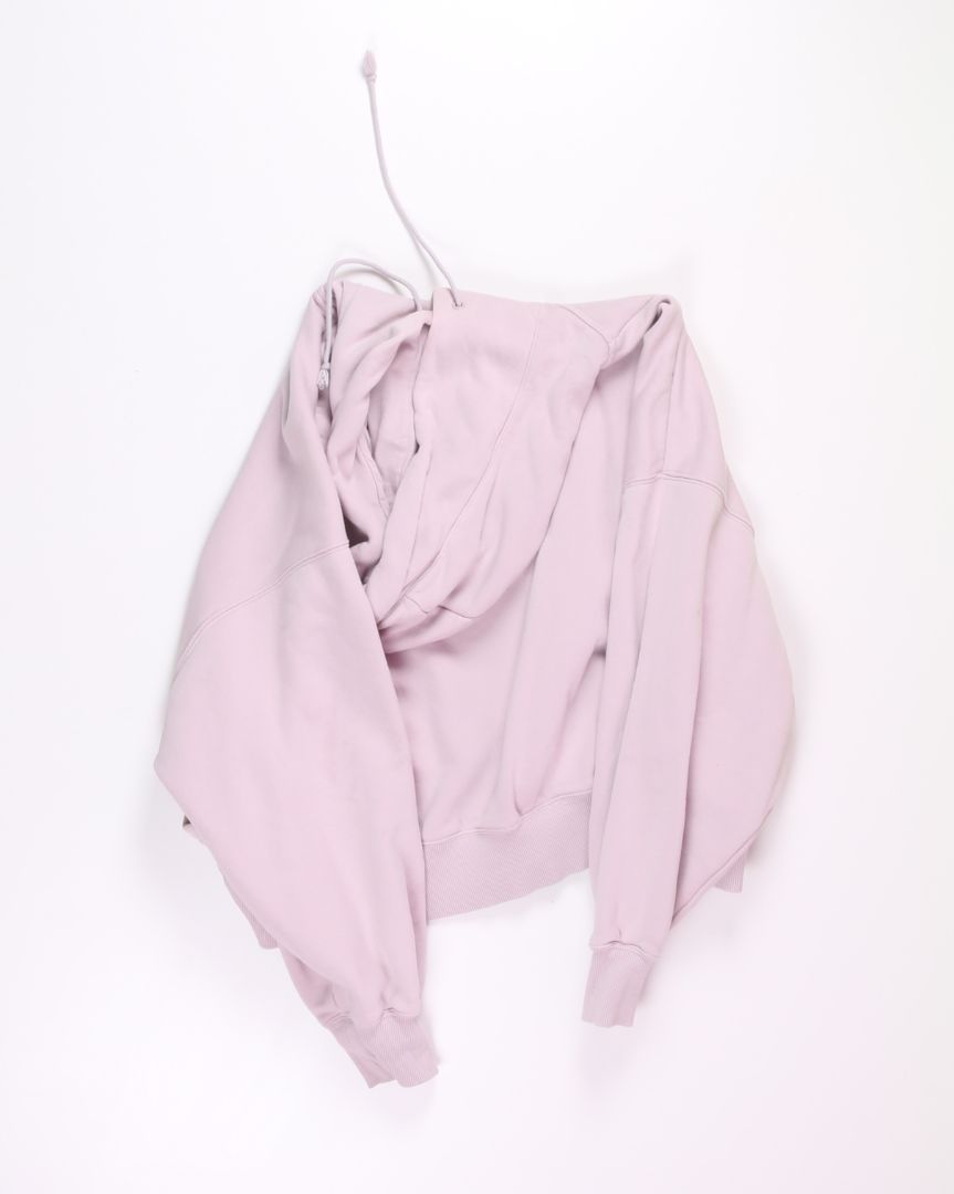 Pink Nike Cropped Hoodie, M