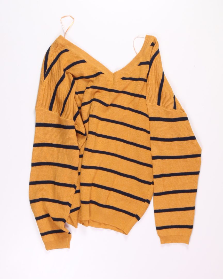 Yellow Reborn J Sweater, 3X