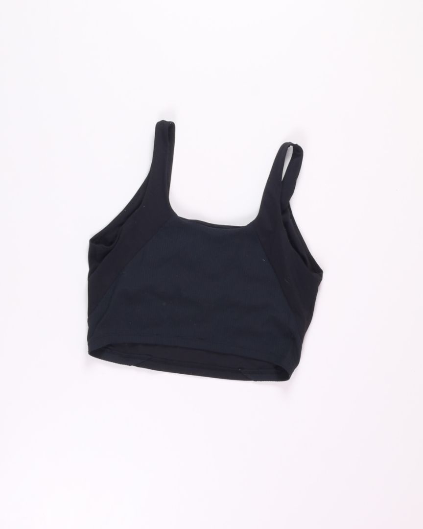 Black All in Motion Sports Bra, L