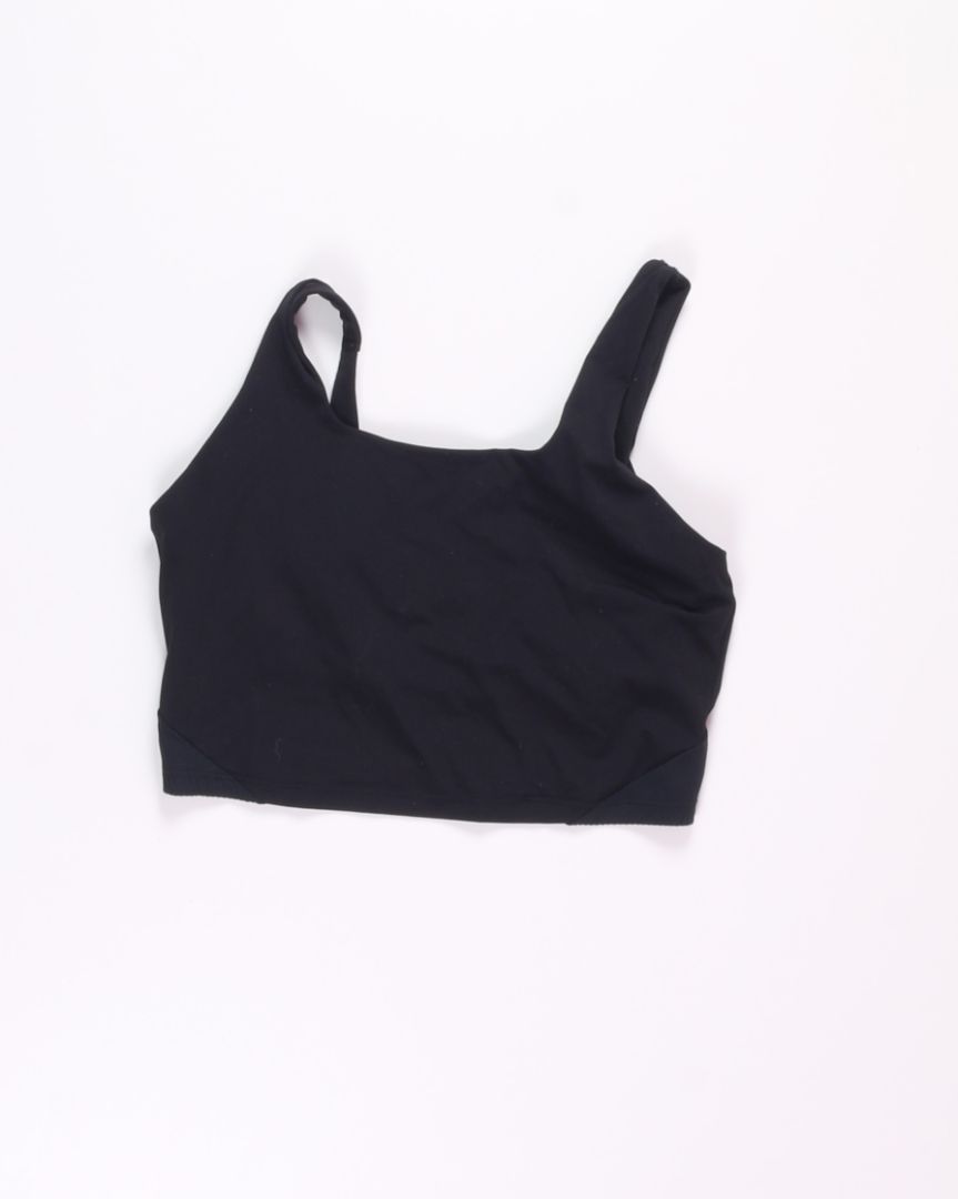 Black All in Motion Sports Bra, L