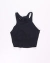 Black Sports Bra, L