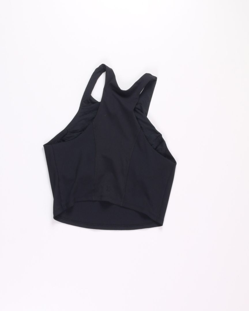 Black Sports Bra, L