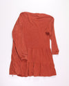 Orange Wild Fable L/S Babydoll Dress, L