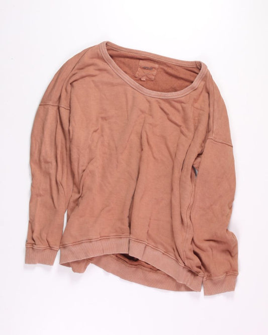 Brown Aerie Crewneck, L