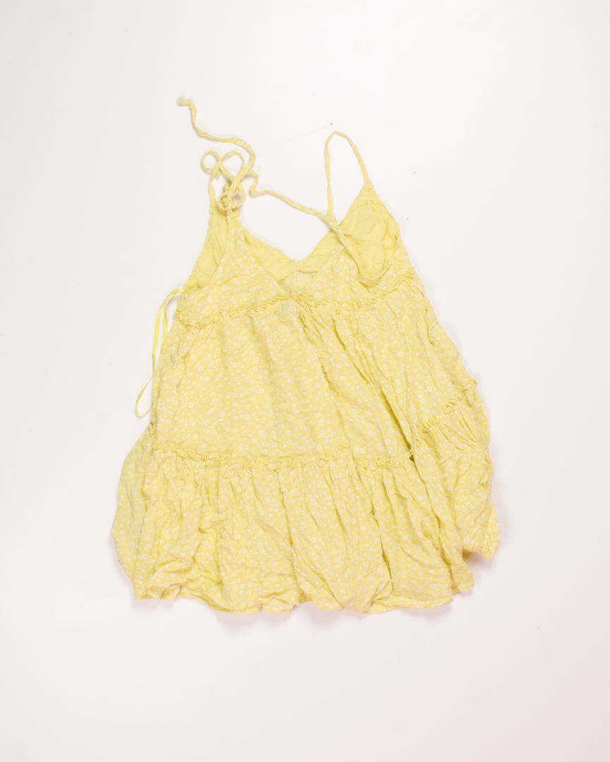 Yellow Wild Fable Flowy Mini Dress, XS