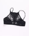 Black Victoria's Secret Lace Bralette, M/L