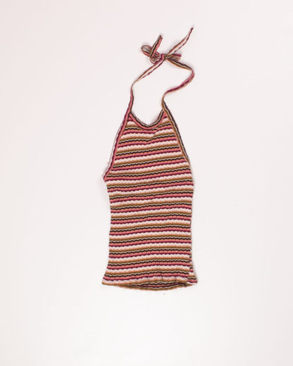 Multi American Eagle Halter Tank, XS