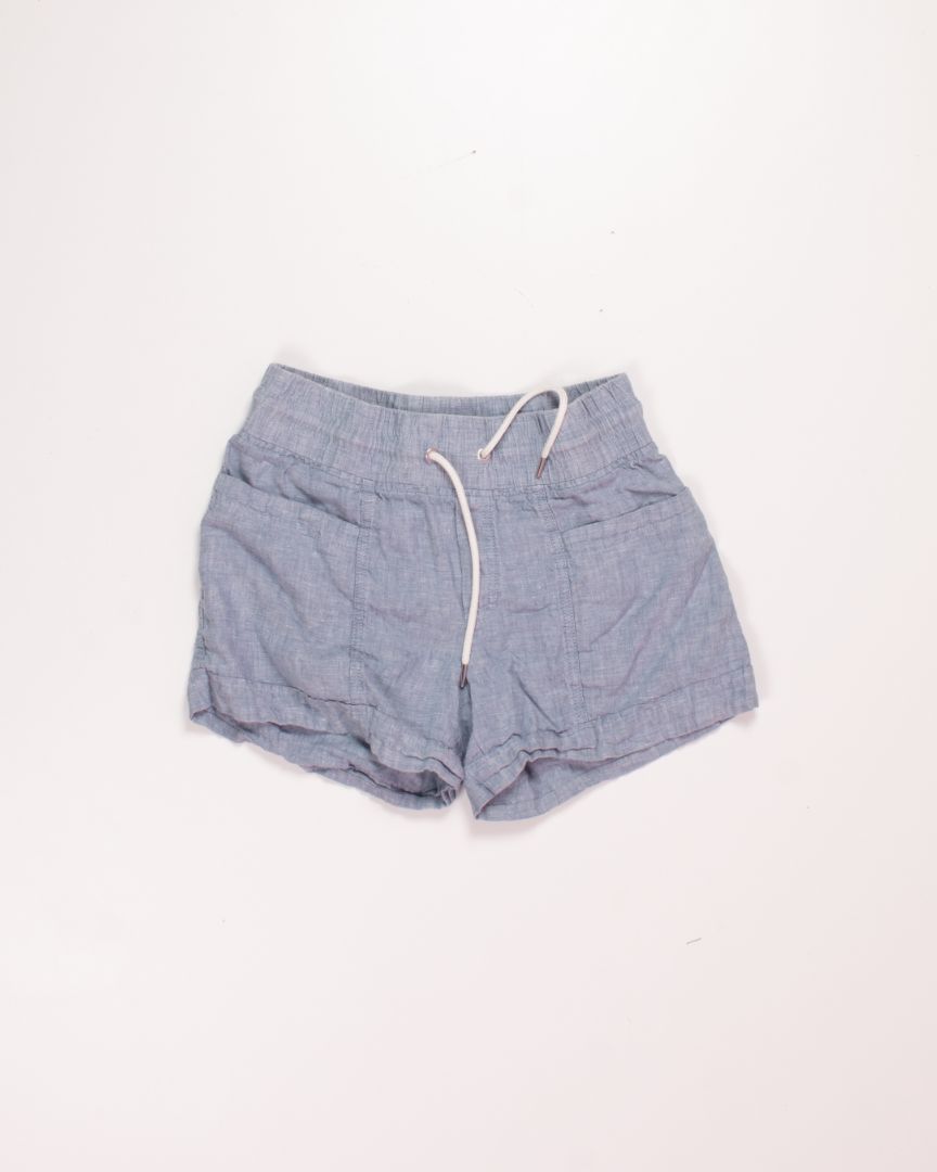 Blue Athleta Drawstring Shorts, 0