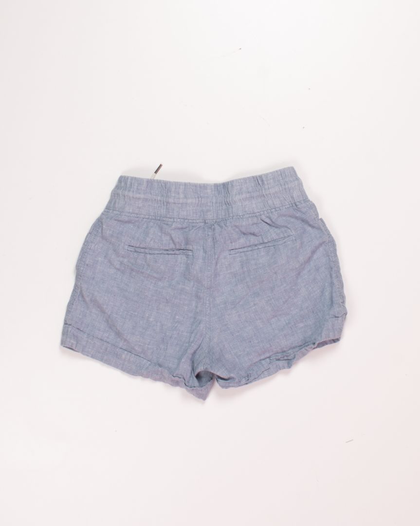 Blue Athleta Drawstring Shorts, 0