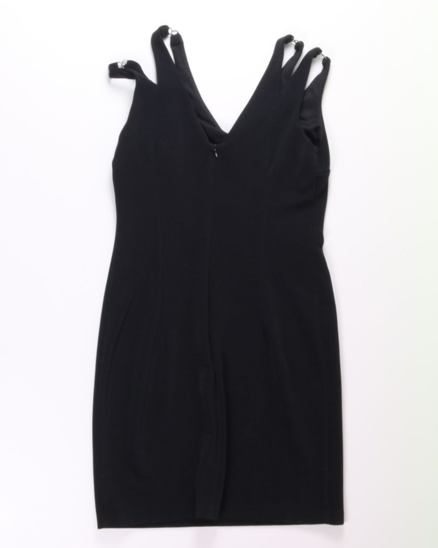 Black Summer Nites Mini Dress, 6