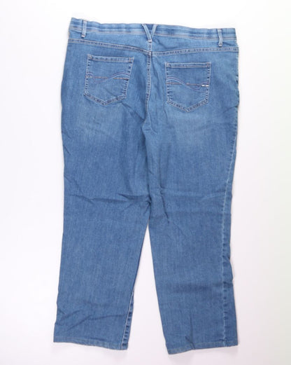 Lightwash Gloria Vanderbilt Straight Leg Jeans, 20