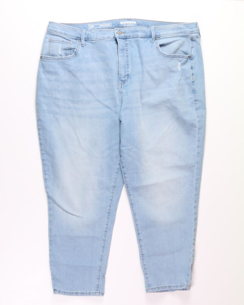 Lightwash Sonoma Boyfriend Jeans, 20